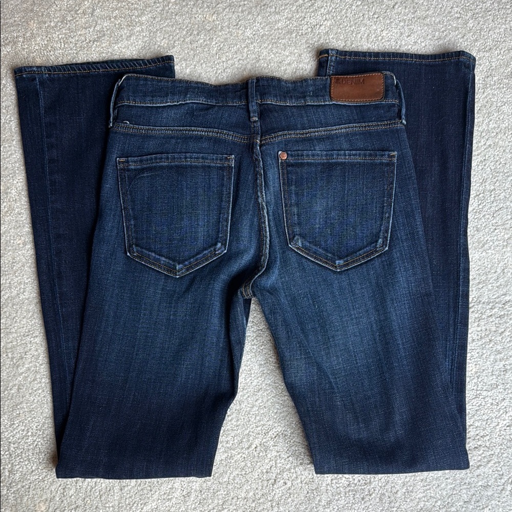 & Denim Blue Bootcut Jeans with Classic Fit